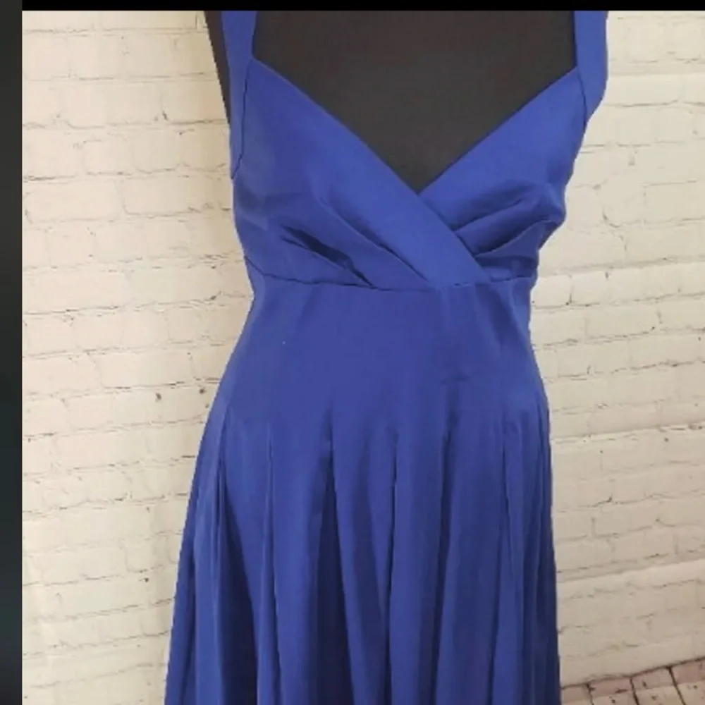 Calvin Kline Sapphire Blue Cocktail Dress, Size 8. New with Tags. - Picture 4 of 9